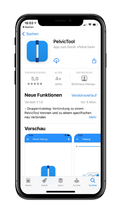 Pelvic-Tool-App-zum-Gerät-Mobil-Version