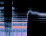 Spektrogramm, dargestellt mit SpectrogramFlatView von AudioKit UI mit Code von Raskin